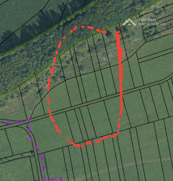 Pozemky v obci Čičmany