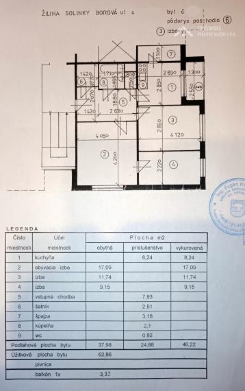 3 izbový byt na Solinkách