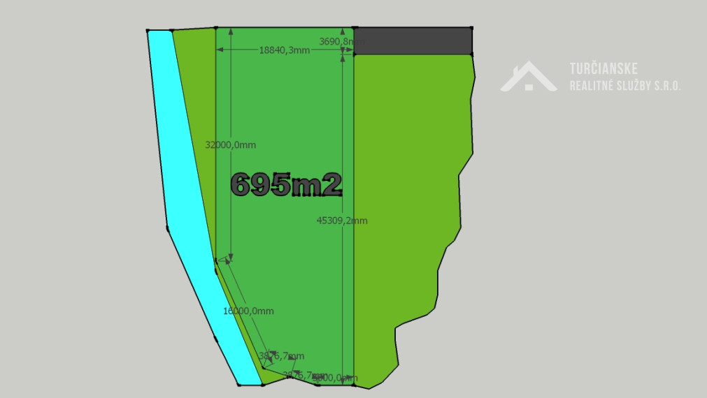 Stavebný pozemok plný kľudu a romantiky