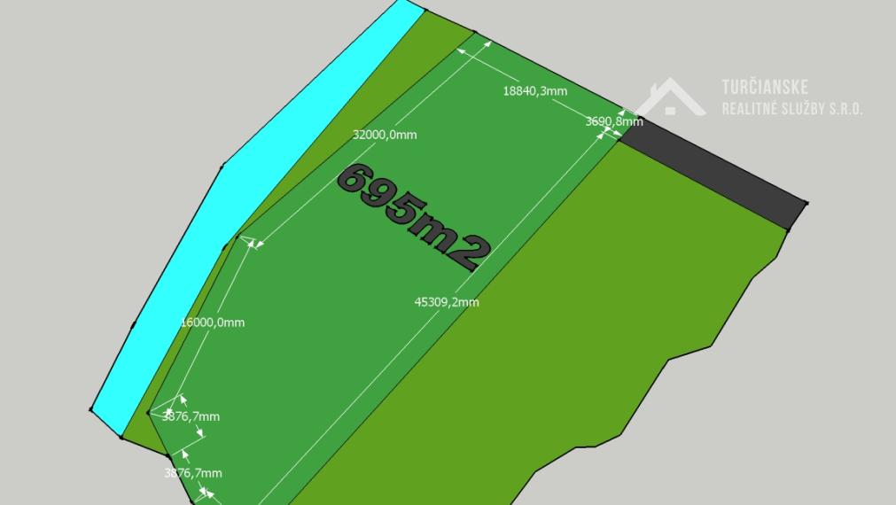 Stavebný pozemok plný kľudu a romantiky