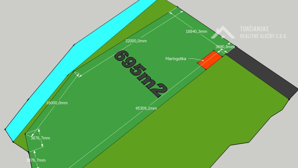 Stavebný pozemok plný kľudu a romantiky