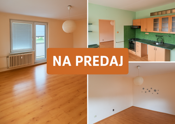 Na predaj pekný 35m2 byt s balkonom a výhľadom na welnes Kováčová