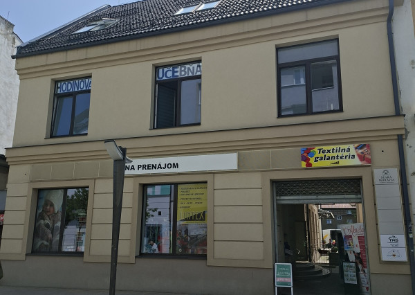 Voľné priestory v centre mesta